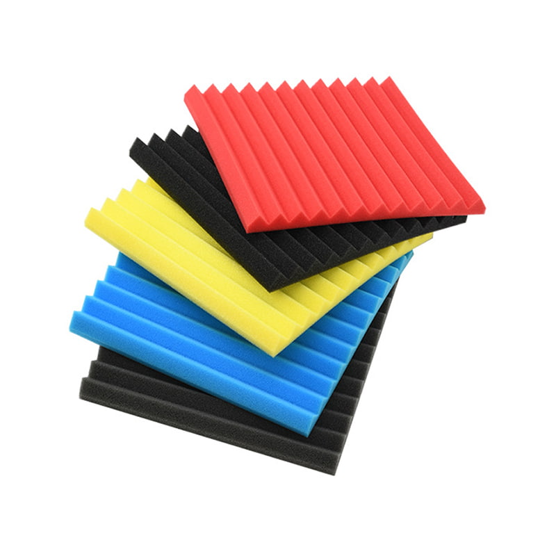 رغوة عازلة للصوت مخصصة لغرفة البث المباشر KTV رغوة عازلة للصوت من مادة البولي يوريثين على شكل هرم بيض للديكور المنزلي مادة امتصاص الصوت