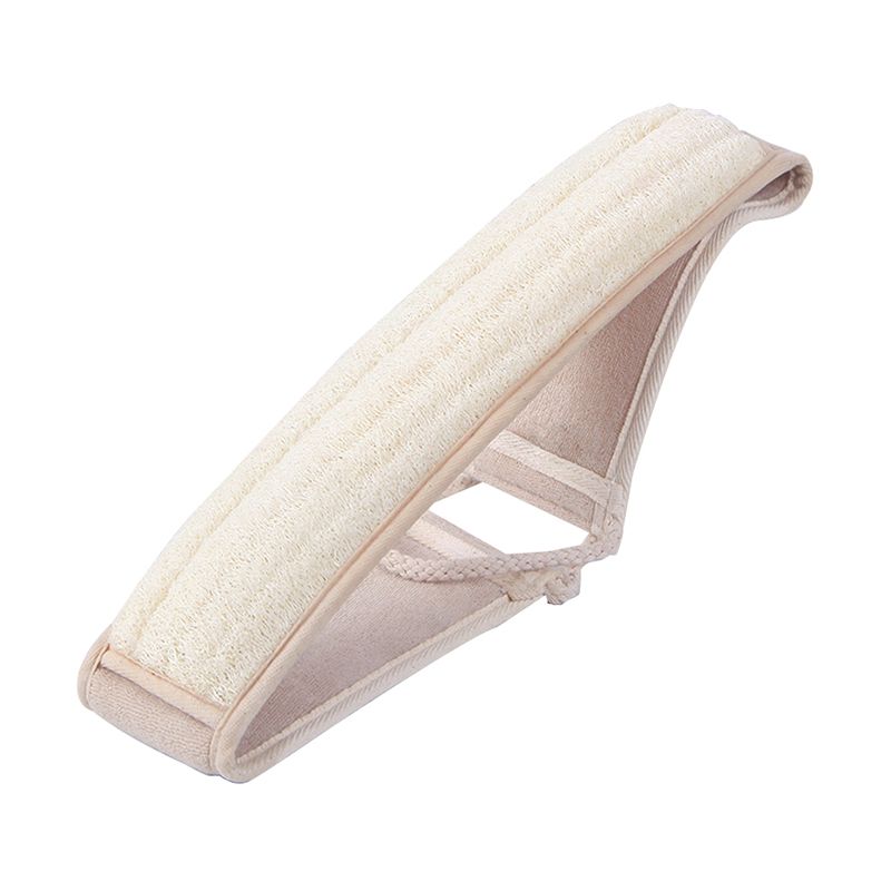 منشفة تقشير الظهر للبالغين والرجال والنساء، منشفة حمام طويلة، منشفة تقشير، تزيل الأوساخ والجلد الميت والزيت، شريط تقشير الظهر من اللوف