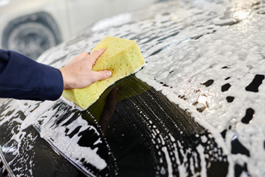 اسفنجة غسيل السيارات